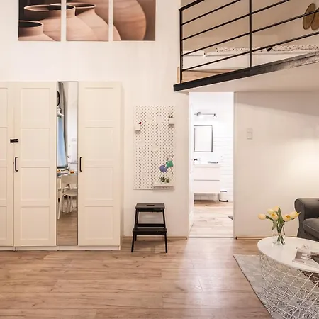 Szentkiralyi Lofts Lägenhet Budapest